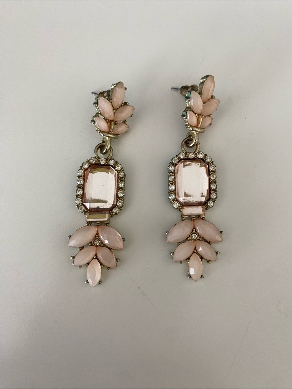 Pink Dangle Earrings
